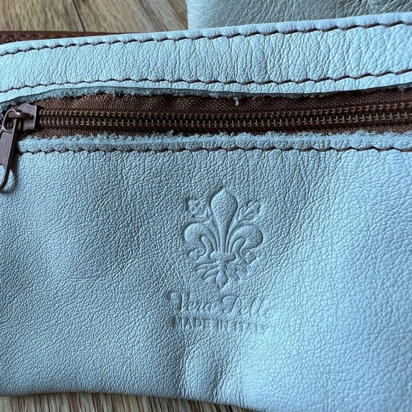 VERA PELLE - REAL LEATHER MADE IN ITALY PURSE AND WALLET - Picture 3 of 5